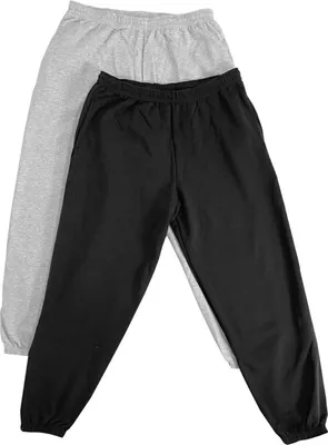 Produktbild von XXL Jogginghose schwarz + grau 2er Pack