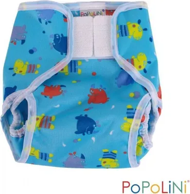 Produktbild von Popolini Überhose PopoWrap Hippo Windelüberhose S