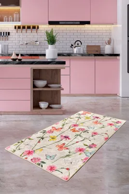 Produktbild von Conceptum Hypnose, Butterfly- ButterflyLFS, Bunt, Kurzflorteppiche, 120 x 180 cm, 50% Samtgewebe / 50% Polyester