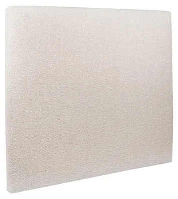 Produktbild von Kopfteil gepolstertes – hellbeiger Bouclé-Stoff - 160 cm