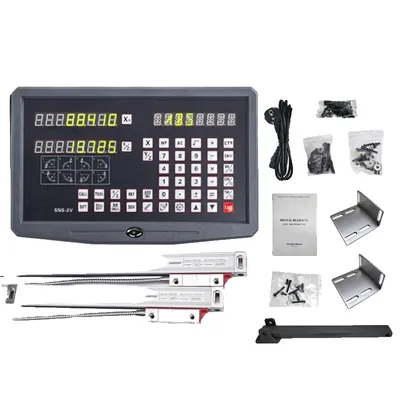 Produktbild von Digitale Anzeige, Präzisionsmessung, Vielseitige Kompatibilität, 0005mm komplettes Set