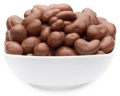 Produktbild von CrackersCompany Schoko-Milch-Cashews (Choco Milky Cashew), Vorratspackung 5 kg