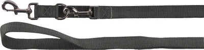 Image de Flamingo laisse d'entraînement Ziggi gris foncé, dimensions : 250 cm / 25 mm