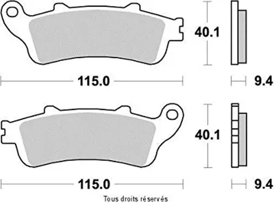 Produktbild von Bremsscheibe Honda Ø296x166x144 Löcher6xØ10,5 Ep5