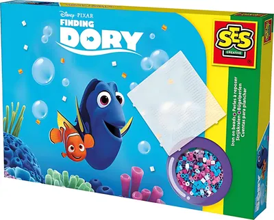 Obrázok produktu pre SES 14739 Sada nažehľovacích korálok Hľadá sa Dory s Nemom a 1200 korálkami New