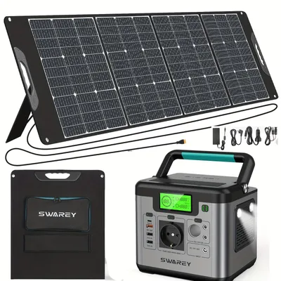 Produktbild von Tragbare Power Station – Mobiler Generator – Notstromversorgung – Camping-Akku – Solargenerator