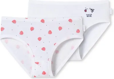 Produktbild von Schiesser Kleinkinder Mädchen 2PACK Hüftslips PAK sortiert 7 098
