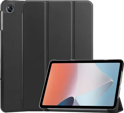 Zdjęcie produktu dla Etui na tablet Oppo Pad Air 10,4 cala Smart Cover z funkcją podstawki i funkcją automatycznego usypiania/budzenia, czarne