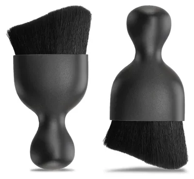 Image de Kit de brosses pour le nettoyage intérieur de voiture, comprenant 2 pièces : brosses anti-poussière ultra-douces et résistantes aux rayures