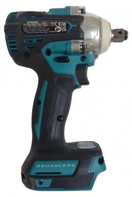 Produktbild von Makita DTW300Z, Schlagschrauber, Pistolengriff, 1/2", Schwarz, Blau, 3200 RPM, 100 Nm