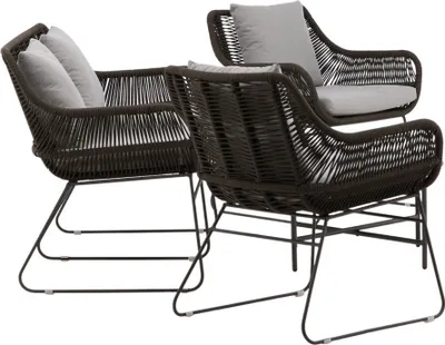 Produktbild von Venture Design, Gartenmöbel-Sets, Davao, Braun