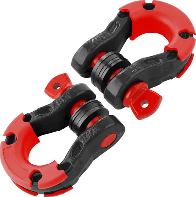 Obrázok produktu pre 2 balenia 3/4" D-krúžok s 7/8" skrutkovým čapom, pevnosť v ťahu 66139 libier