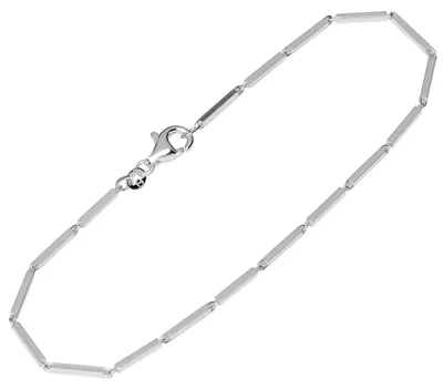 Obrázek produktu pro Náramek ze stříbra 925, délka 19 cm, dámský náramek, řetízkový design