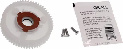 Produktbild von Graef 141834 Zahnrad für MASTER / Professionell / Zentro  Allesschneider