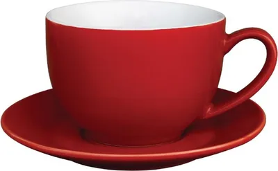 Obrázok produktu pre Olympia Cafe Cappuccino šálky červené 34cl (12 kusov)