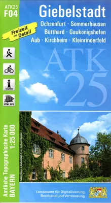 Produktbild von Giebelstadt 1 : 25 000