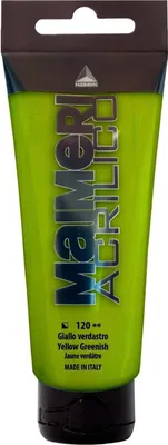 Immagine prodotto di Maimeri Acrilico Vernice Acrilica Giallo Verdastro 120 75 ml 1 pz