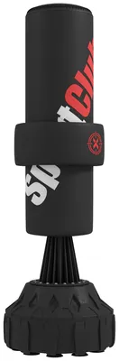 Produktbild von SPORTNOW Boxsack Stehend, 65-175 cm Standboxsack Kickboxsack mit Saugfuß Schwarz