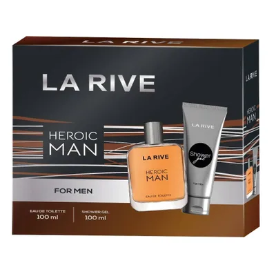 Obrázok produktu pre La Rive For Men Heroic Man Darčeková Súprava (Toaletná Voda 100Ml+Sprchový Gél 100Ml)