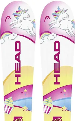 Zdjęcie produktu dla Head Unicorn+jrs 4.5 GW CA Junior Alpin – zestaw dla młodszych narciarzy alpejskich. Model Rosa 97, kolor różowy. Model Rosa 97, kolor różowy (dla dzieci)