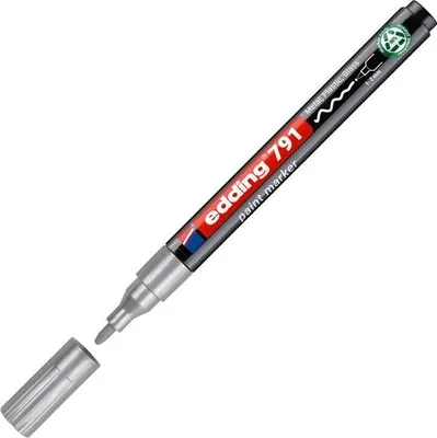 Produktbild von Farbmarkierer "791 PCR", silber, 1-2 mm, EDDING 4-791PCR054