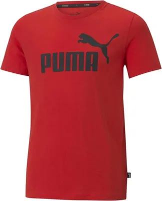 Produktbild von Puma Essentials Logo Kurzarm-t-shirt Rot 5-6 Years Jungen Rot 5-6 Years