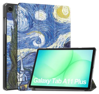 Produktbild von Techsuit - FoldPro Hülle für Samsung Galaxy Tab A11 Plus / A9 Plus - Starry Night