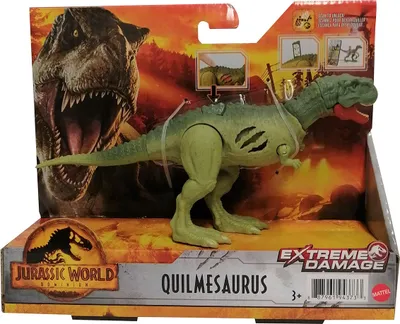 Produktbild von Mattel GWN13 Jurassic World Extreme Damage Feature Dino Quilmesaurus