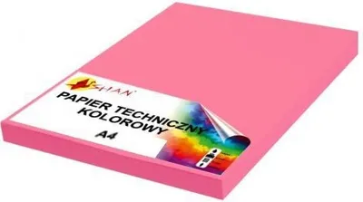 Produktbild von Technisches Papier A4 160g rosa landrail 50 Blatt