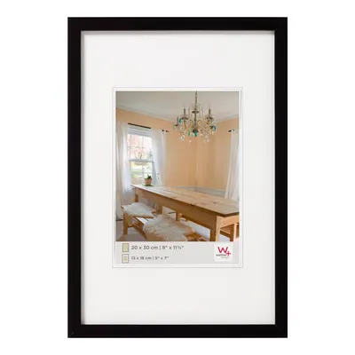 Produktbild von Walther Design BP050B, Einzelbilderrahmen, Holz, Schwarz, 30 x 40 cm, Rechteckig, 418 mm