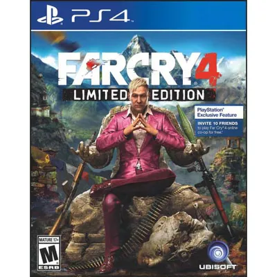 Produktbild von Ubisoft Far Cry 4: Limited Edition, PS4, PlayStation 4, Action/Abenteuer, M (Reif)