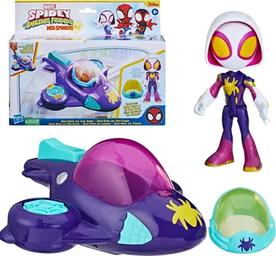 Obrázok produktu pre HASBRO - Spider-Man Spidey a jeho úžasní priatelia s lietadlom