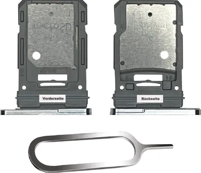 Produktbild von SAMSUNG GALAXY S20 FE 4G 5G SIM KARTEN HALTER TRAY ADAPTER FACH STECKER SLOT + NADEL SINGLE WEISS WEIß