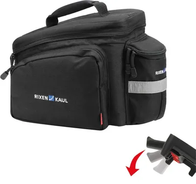 Image de KLICKfix 0267UKA Sacoche porte-bagages Rackpack 2 avec Unikl. sw 24x23x35cm 10 ltr.750 g, noir