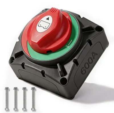 Productafbeelding van Accuschakelaar Scheidingsschakelaar - 600 Ampère - 12-48 Volt