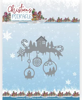 Produktbild von Stanzschablone - Yvonne Creations - Christmas Miracle - Weihnachts Szene