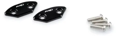 Produktbild von Puig 3857N Spiegelabdeckungen CNC-gefräst, Schwarz