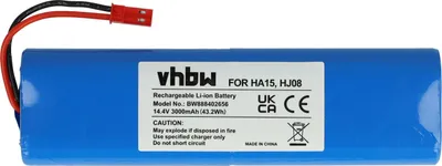 Produktbild von vhbw Akku kompatibel mit Medion MD13202, MD16192, MD18500, MD18501, MD18600, MD19510, E32 SW, MD19511, MD18510 Staubsauger (3000 mAh, 14,4 V, Li-Ion)