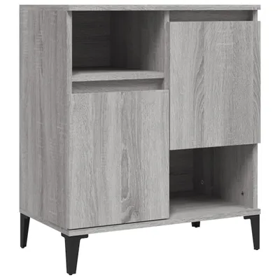 Immagine prodotto di Credenza Grigio Sonoma 60x35x70 cm in Legno Multistrato
