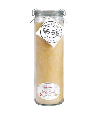 Produktbild von Candle Factory Big Jumbo Birne-Vanille Duftkerze Dekokerze 306108