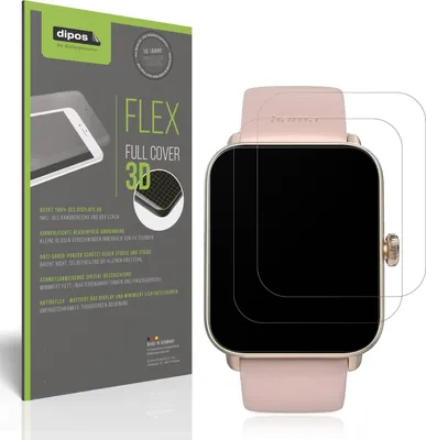 Produktbild von 2x dipos FlexAR Hama Smartwatch 6010