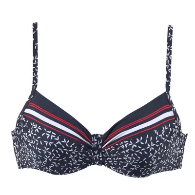 Image de Lascana Maillots de Bain Top Bikini avec armatures Style marin, Avec bonnets intégrés, Assure un beau décolleté