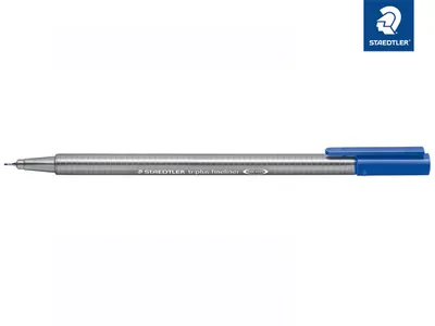 Zdjęcie produktu dla Staedtler triplus, Niebieski, Niebieski, Srebrny, Trójkąt, 0,3 mm, 1 szt.