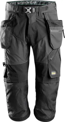Produktbild von Snickers Workwear Flexiwork Arbeitshose Grau 44 Grau 44