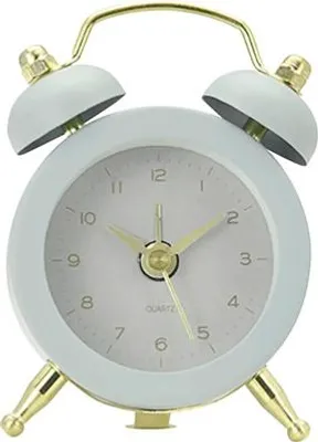 Produktbild von Technoline Modell GS, Mechanischer Wecker, Rund, Grau, Gold, Analog, 54 mm, 24 mm