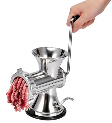 Handfleischwolf Aluminiumlegierung, Wurstfüller-Set, 1106g