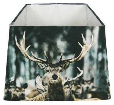 Productafbeelding van Mars & More lampenkap, winterthema, hert, 37 cm
