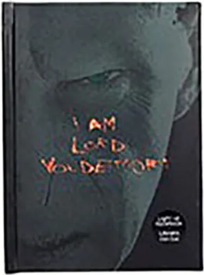 Image de Carnet Harry Potter avec lampe LED Lord Voldemort