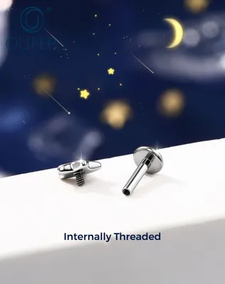 Obrázok produktu pre Labret piercing, vnútorné piercingy, helix piercing, tragus piercing, šperky do uší