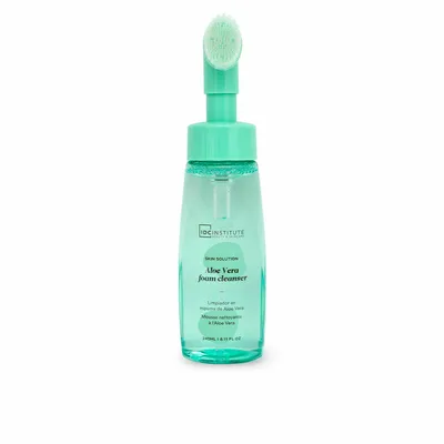 Zdjęcie produktu dla Pianka oczyszczająca do twarzy - ze szczoteczką - z aloesem - 240 ml - delikatne oczyszczanie skóry
